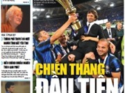 Bóng đá anh, ngoại hạng anh, lịch thi đấu euro 2012, Đọc TT&VH ngày 31/5: Chiến thắng đầu tiên của Inter